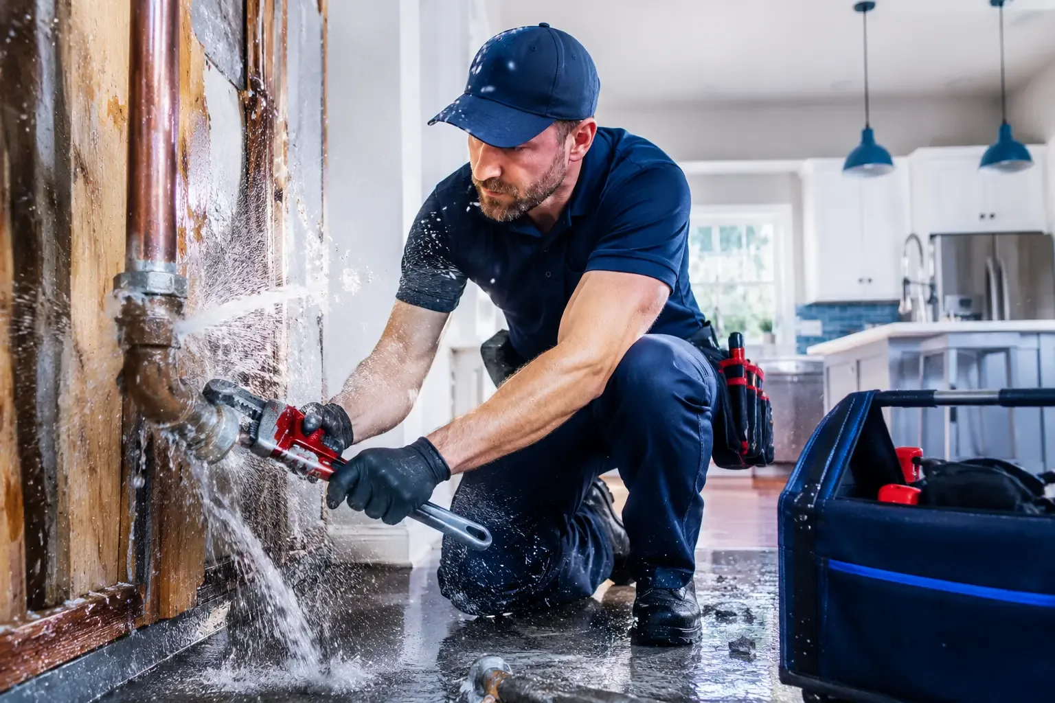 Local emergency pipe repair professionals in Drakesville, IA